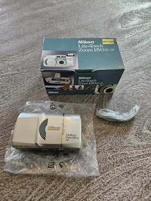 Nikon Lite Touch Zoom 120 ED QD 35mm Camera Parts Repair Untested 150 Box READ - Image 1 of 4