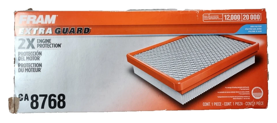 FRAM Extra Guard CA8768 Replacement Engine Air Filter for Select Mercedes-Benz - Image 1 of 3