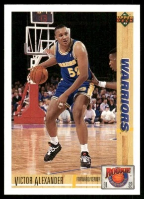 1991-92 Upper Deck Rookie Standouts #R21 Victor Alexander - Image 1 of 2