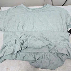 Art Class Girls Blue Ruffle Shirt Top XL - Picture 1 of 4