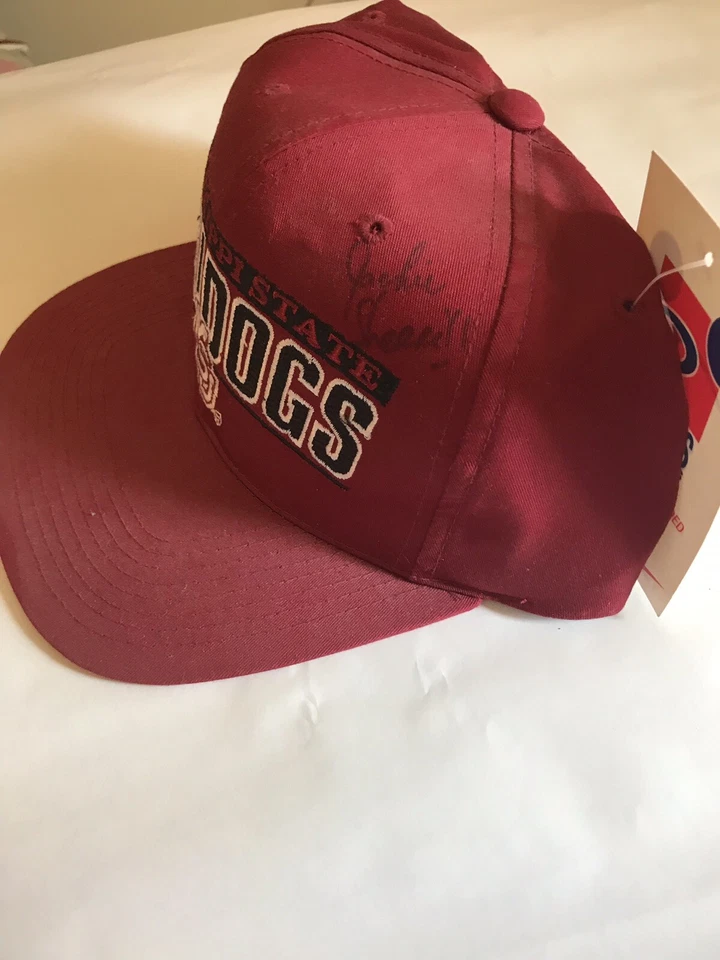 Jackie Sherrill Autographed Mississippi State University Bulldogs Cap Fall 1997 - Image 1 of 4