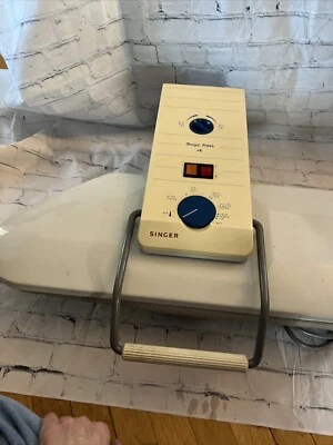 SINGER MAGIC PRESS 4 MP-4 电动铁压裤衬衫被子热测试!!! — 第 1/4 张图片