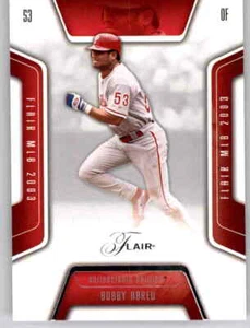 Tarjeta base Flair Bobby Abreu 2003 MLB PWE Phillies #49 - Imagen 1 de 2