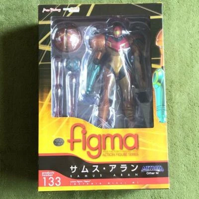 Metroid Otros M Samus Aran Figma #133 Figura Max Fábrica Buena Sonrisa Auténtica Foto 1 de 4