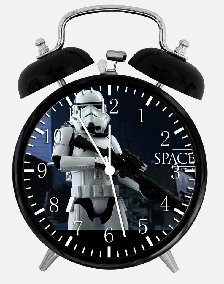 Star Wars Alarm Desk Clock 3.75" Home or Office Decor E349 Nice For Gift - Image 1 of 1