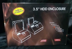 NEW Unbranded 2.5" & 3.5" SATA HDD Hard Drive Enclosure Docking Station USB 2.0 - Picture 1 of 4