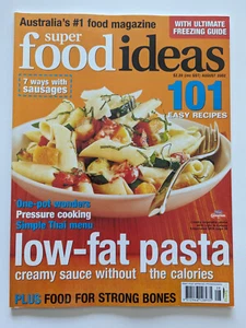 Revista Super Food Ideas Edición 29 Agosto 2002 Australia Nº 1 cargador de comida - Imagen 1 de 4