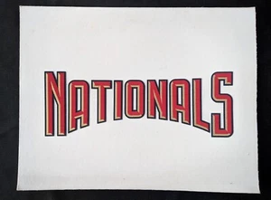 Parche de béisbol auténtico con logotipo de camisa de los Washington NATIONALS MLB - Imagen 1 de 1