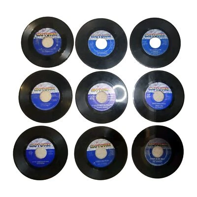 Vinyl 45 Record Collection Motown The Supremes Michael Jackson - Vintage LP - Image 1 of 4