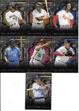 2015 FINEST GENERATIONS NICE (7) CARD LOT SEE LIST & SCAN FREE COMBINED SH