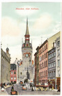 C1910 Pc Munich Germany  Old City Hall  Clock Tower