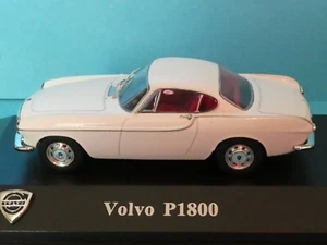 Volvo P1800S El coche del Santo en blanco con moldura roja Ediciones Atlas para Volvo - Imagen 1 de 5