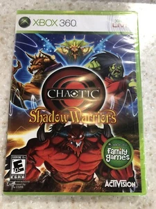 CHAOTIC SHADOW WARRIORS X-BOX XBOX 360 DISCO DE JUEGO, MANUAL Y ESTUCHE NUEVO PRECINTADO - Imagen 1 de 1
