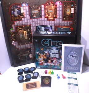 Clue Disney The Haunted Mansion Edition Board Game Parker Bros Complete 2004 - Picture 1 of 12