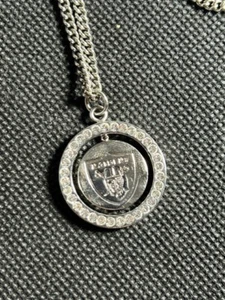 Las Vegas Raiders Football Team Womens 18" Necklace Jewelry - Picture 1 of 4