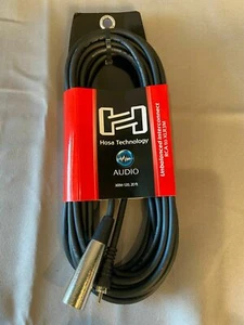 3 PACK - Hosa Technology XRM-120 Unbalanced Interconnect, RCA to XLR3M 20 Foot - Bild 1 von 1