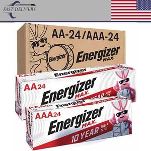 48 Count AA & AAA Max Batteries Combo Pack - Picture 1 of 12