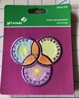 Girl Scout Junior Journey Award GET MOVING! new in package GSUSA Iron On Patches