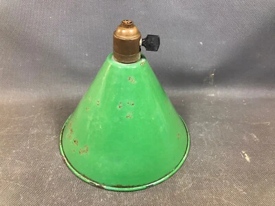 Vintage Lamp Shade Type Gras In Enamelled Sheet Metal With Workshop Switch - Image 1 of 4