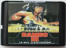 Rambo III 16 Bit MD Game Card Cartridge For Sega Genesis Mega Drive System 