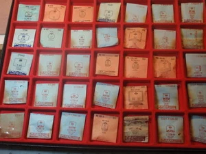 Neu 35 Stck. * Elgin * Uhr Kristall Lot ~ GS & SUC ~ Foto ansehen F Form & Größe #NC 130 - Bild 1 von 11