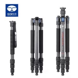 Sirui Carbon Fiber Tripod W-2204 W2204 4-Section Waterproof for Camera - Picture 1 of 11