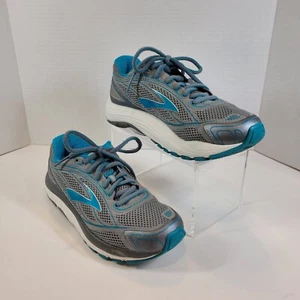 Brooks Dyad 9 Womens Sz 6 Tennis Running Shoes Sneakers Blue Gray 1202231B046 - Picture 1 of 14