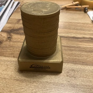 Citizens national Bank and trust Co. Anthony Kansas coin bank - Picture 1 of 5