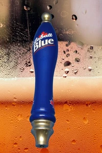 Mango de grifo de cerveza azul Labatt Man Cave - Imagen 1 de 7