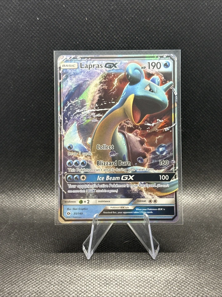 Lapras GX 35/149 SM Base Set Holo - Image 1 of 2