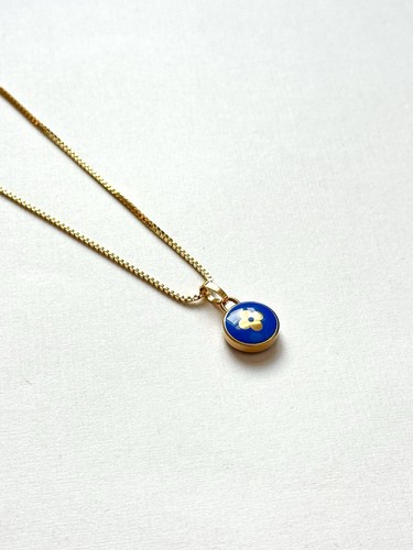 LOUIS VUITTON（LV） Louis Vuitton LV ciondolo ciondolo su catena collana