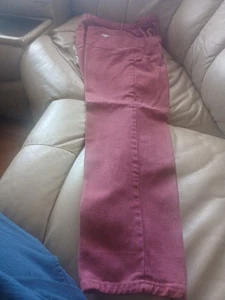 Vintage  Unisex Guess Denim Jeans Größe W30 X L32 Weinrot - Bild 1 von 3