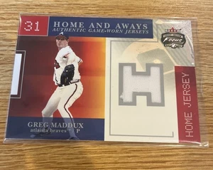 2003 Fleer Focus Jersey Edition #HA-GM Greg Maddux Home and Away Game Jersey - Picture 1 of 2