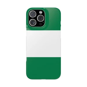 Funda de teléfono con bandera de Nigeria para todos los modelos de iPhone - Imagen 1 de 82