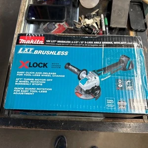 Makita XAG25Z LXT Brushless 4 1/2-5” X Lock Grinder New Bare Tool Free Shipping - Picture 1 of 5