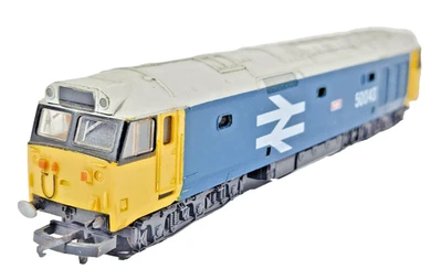 Lima Class 50 Diesel Locomotive 50043 Eagle BR Blue Large Logo Tested Runner OO. - Image 1 of 4