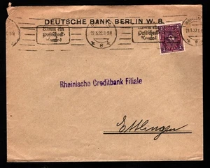 OPC 1922 Germany Berlin Inflation Advertising 51241 - Picture 1 of 2