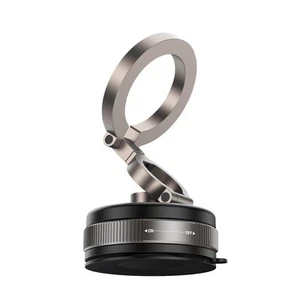 360 Degree Rotatable Car Phone Holder with Vacuum Suction and Strong Magnet - Zdjęcie 1 z 12