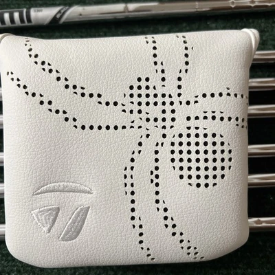 NEW My Spider Tour Whiteout Mallet Putter Headcover - Image 1 of 3