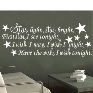 Calcomanía de dormitorio Star Light Brillante Wallart Q15 - Imagen 1 de 1