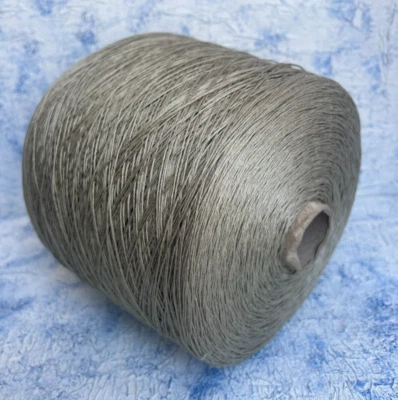 Linen fine yarn on cone 100% Linen 450m/100g (492yards/3.52oz), Per 100g/3.52oz - Image 1 of 4