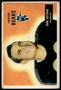 1955 BOWMAN JOHN HOFFMAN 56 VG FOOTBALL CHICAGO BEARS