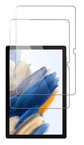 2 Pack Tempered Glass for Samsung Galaxy Tab A8 (10.5"), Scratch Resistant - Picture 1 of 1