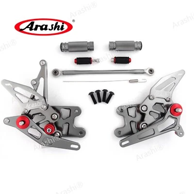 Racing Rearsets Footrest Foot Pegs For Suzuki GSXR1000 2007 2008 GSXR 1000 K7 K8 - Image 1 of 4