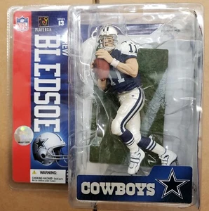 McFarlane NFL 13: Drew Bledsoe (Dallas Cowboys) 6" Figure *Damaged Packaging* - Picture 1 of 3