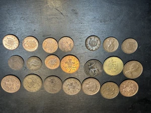Great Britain (UK) Coin Lot-21 Coins-Various Denominations (Details in Listings) - Picture 1 of 2