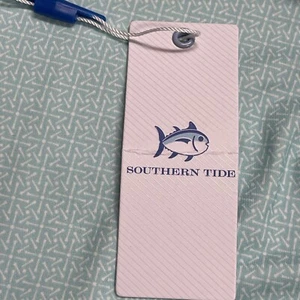SOUTHERN TIDE Mens 1/4 Zip Baltic Teal Sz M Performance Poly Spandex NWT - Picture 1 of 7