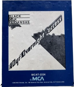 Black Oak Arkansas 10 Jahre Erfolg über Nacht 1976 MCA2224 8-Spur getestet funktioniert - Bild 1 von 4