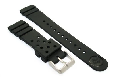 Original Rubber Band for Vintage Diver SEIKO Turtle 6306 7000 7001 22 mm Flat - Image 1 of 3