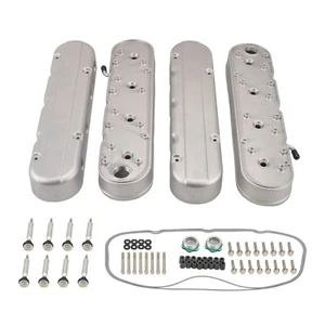 Cubierta de montaje en bobina de válvula de aluminio natural para LS bloque pequeño SB V8 293 325 364 427 - Imagen 1 de 12